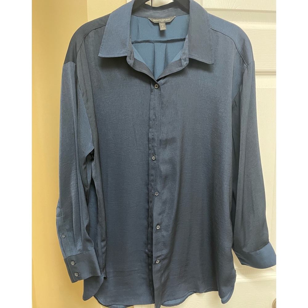Banana Republic Satin Blouse